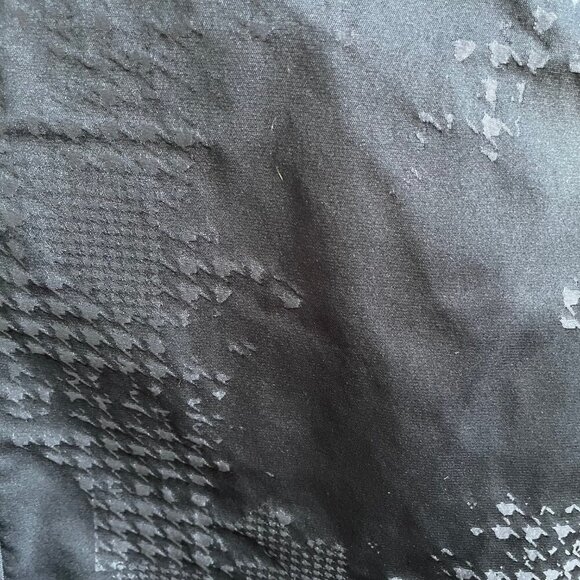 Sun Kim Raphael Print Sleeveless Modern Architectural Vest Top Black Grey Sz S - Picture 7 of 10